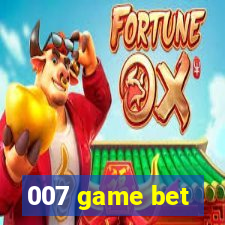 007 game bet